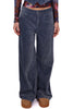 JEANS WIDE LEG BLU