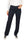 PANTALONE GESSATO ELEGANTE BLU