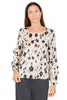 BLUSA FANTASIA FLOREALE BEIGE