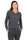 MAGLIA CON SCOLLO A V E DETTAGLI LUMINOSI GRIGIO
