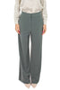 PANTALONE PALAZZO A VITA ALTA VERDE