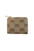 PORTAFOGLIO PICCOLO LOGO ALL OVER BEIGE