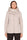 GIACCA CORTA CON INSERTO IMBOTTITO E CAPPUCCIO BEIGE