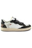 SNEAKERS IN PELLE E SUEDE MARRONE