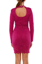 Guess Donna abito con apertura sulla schiena viola