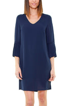 Kocca abito tunica in georgette blu