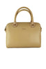 BORSA A MANO STILE BAULETTO CAMMELLO