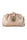 BORSA MORBIDA CON CASTONI GIOIELLO BEIGE