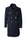 MEN'S SHORT DOUBLE BREASTED BLUE COAT