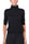 BLACK MERINO WOOL HALF SLEEVE TURTLENECK