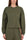 GREEN CROPPED CREW NECK SWEATSHIRT