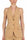 CAMEL CREPE SLEEVELESS JACKET