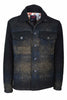 WINTER JACKET IN WOOL BLEND FABRIC WITH PATTERN