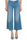 PALAZZO-JEANS MIT BLAUEN AMERIKANISCHEN TASCHEN