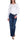 JEANS BOOT CUT IN DENIM STRETCH BLU