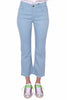 FLARED JEANS IN BLUE BULL DENIM