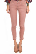 Guess Donna jeans skinny con orlo sfrangiato rosa