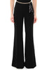 PANTALONE A PALAZZO CON CATENA NERO