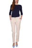 PANTALONE A SIGARETTA BURRO