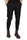 HERRENHOSE AUS MILANO-STICH MIT SCHWARZEM BAND