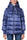 PIUMINO CON CAPPUCCIO IN NYLON LUCIDO BLUETTE