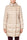 PIUMINO LUNGO CON INSERTO DI PELLICCIA ECOLOGICA BEIGE