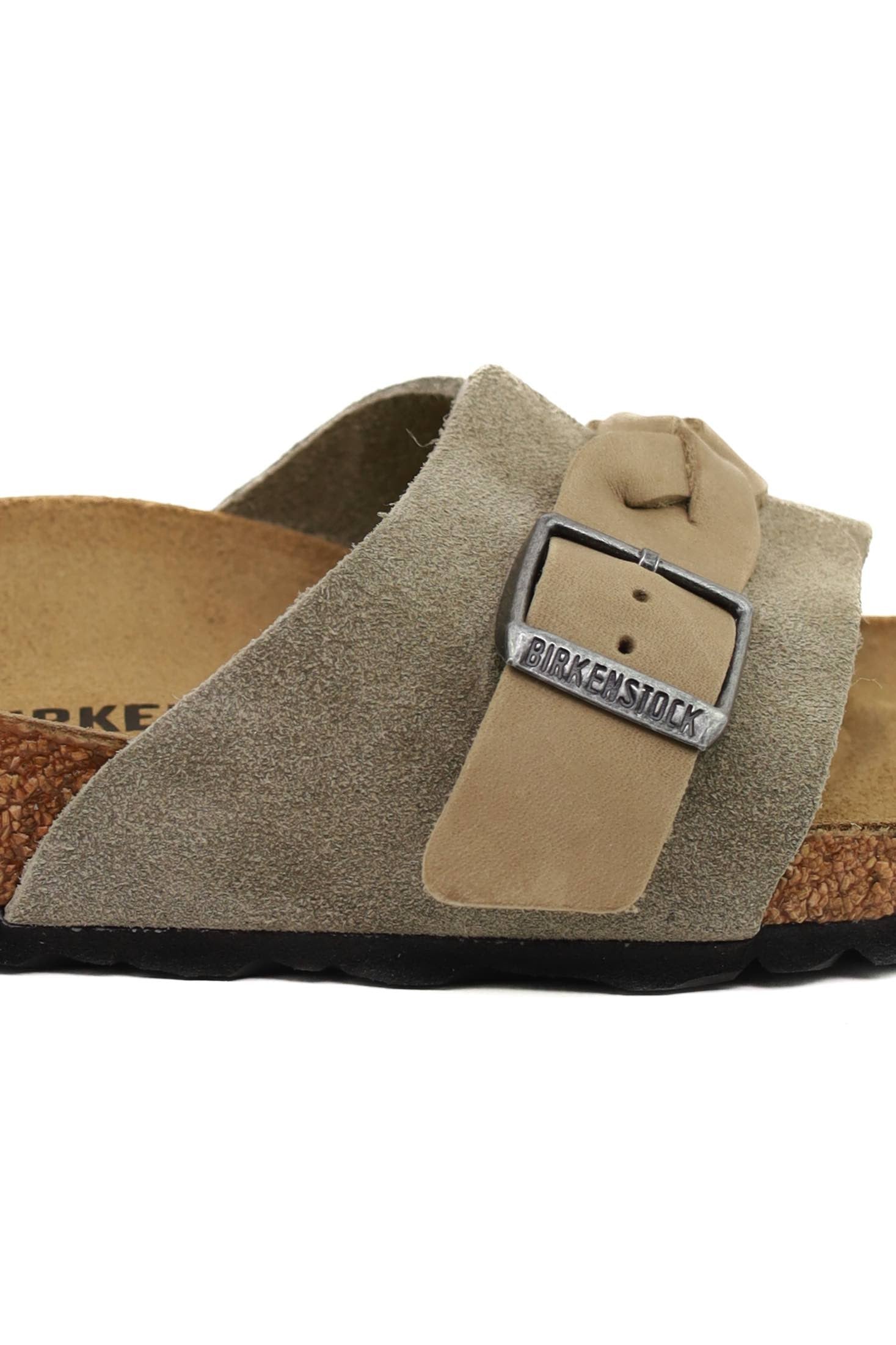 Birkenstock sandalo donna oita braided in pelle beige