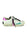 WOMEN'S LEATHER SNEAKERS WITH COLORFUL DETAILS WHITE