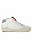 HERREN-LEDER-SNEAKERS MIT FARBIGEN DETAILS