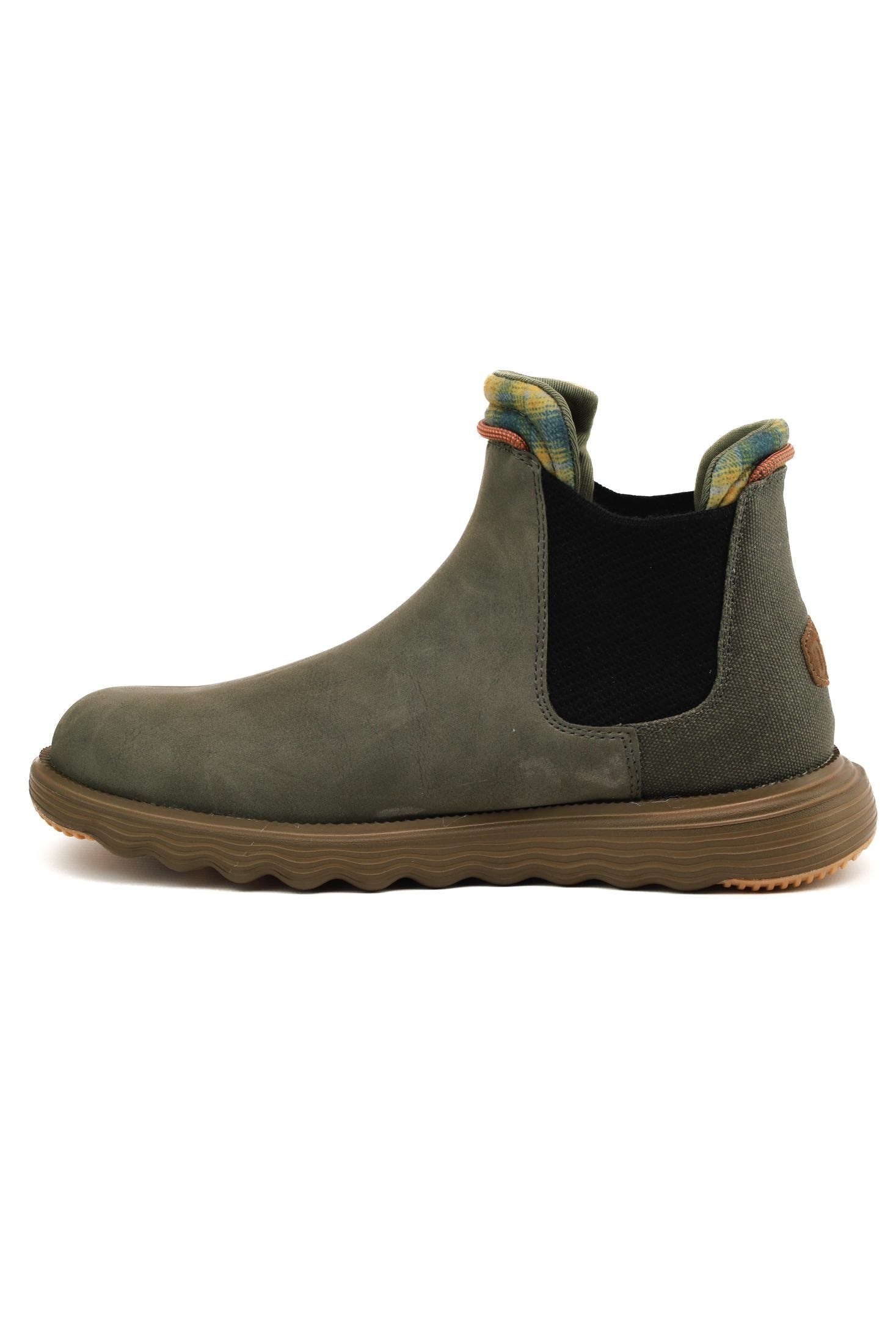 Hey Dude stivaletto uomo idrorepellente verde
