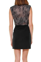 Liu Jo Black tailleur elegante con abito e giacchino nero